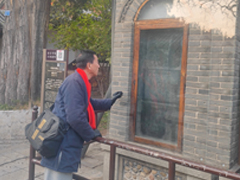 <b>泰安岱庙访碑记--秦泰山刻石</b>
